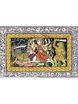 Durga Slaying the Buffalo Demon