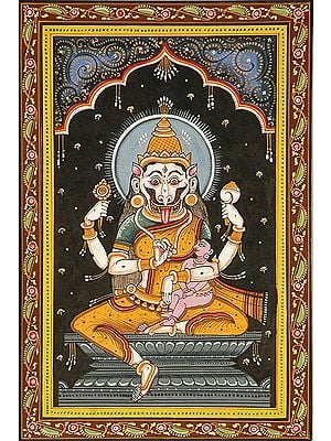 Goddess Narasimhi (Shodash Matrikas)