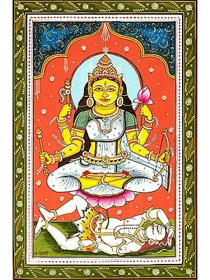 Goddess Shodashi - Who is Lovely in the Three Worlds (Ten Mahavidya Series)
