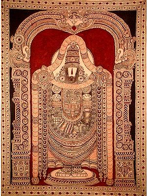 Govinda as Lord Venkateswara at Tirupati