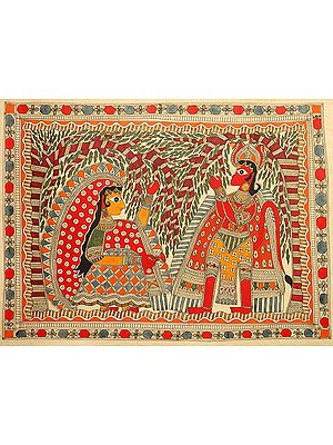 Hanuman Meets Mother Sita At Ashoka Garden in Lanka