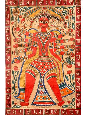 Hanuman With Five Heads