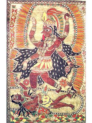 Kali on Shiva's Shava