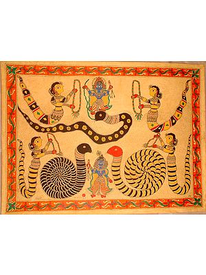 Kaliya-Mardana by Lord Krishna