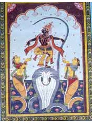 Krishna and Kaalia