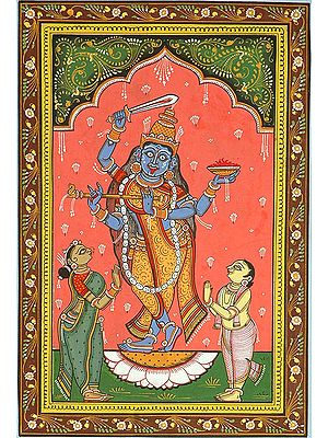 Krishna and Kali (Composite Image)