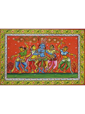 Krishna Dances with Gopis