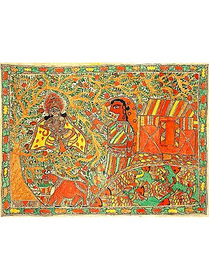 Krishna Stealing Butter