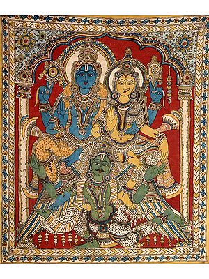 Lakshmi Vishnu on Garuda