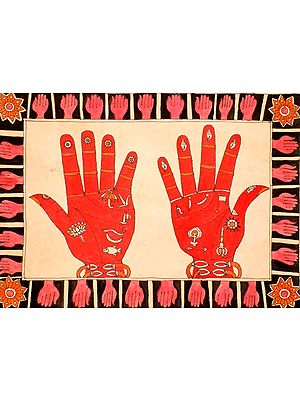 Lotus Hands of Lord Vishnu