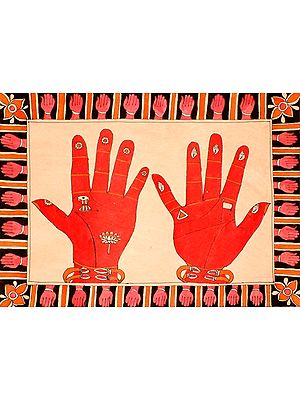 Lotus Hands of Lord Vishnu