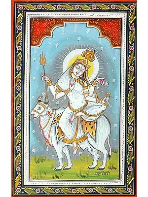 MAHAGAURI - Navadurga (The Nine Forms of Goddess Durga)