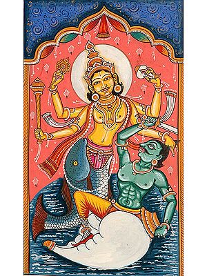 Matsya, the Fish Avatara (The Ten Incarnations of Lord Vishnu)