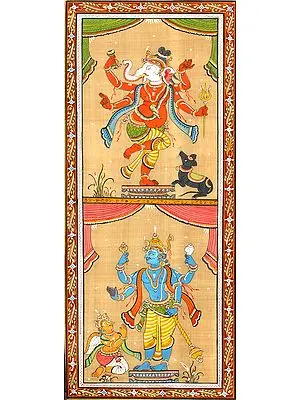 Ganesha and Vishnu
