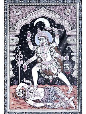 Realizing Her Mistake, Mother Kali Retraces Her Steps..