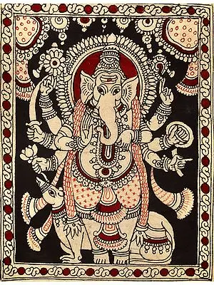 Eight Armed Cosmic Ganesha