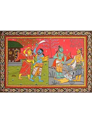Slaying of Maricha in Golden Deer's Guise and Abduction of Sita
