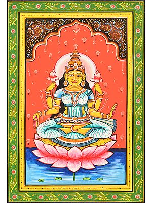 Goddess Mahalakshmi - Kamala (Ten Mahavidya Series)