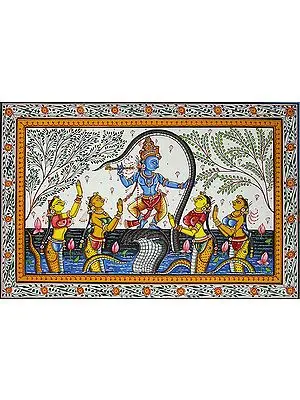 As if Asserting His Own Obeisance to the Great God….