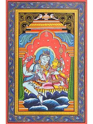 Parvati in the Lap of Shiva