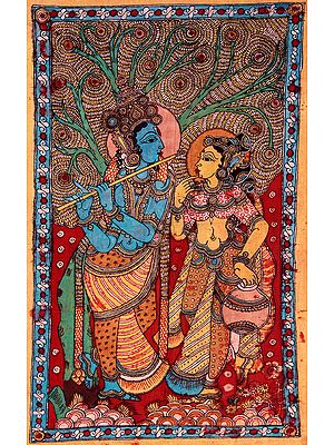 Radha Krishna in Vrindavan Grove
