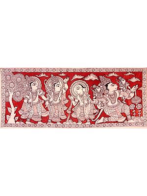 Hanuman Meets, and then Carries Lord Rama and Lakshmana to Sugreeva