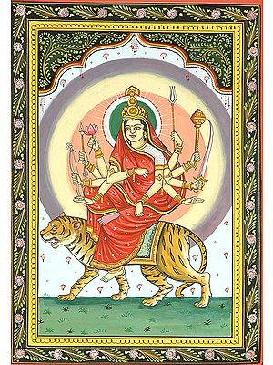 Navadurga - The Nine Forms of Goddess Durga - CHANDRAGHANTA (The Third)
