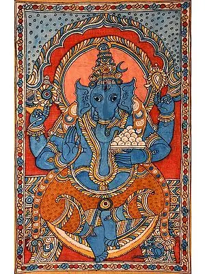 Four-Armed Seated Ganesha