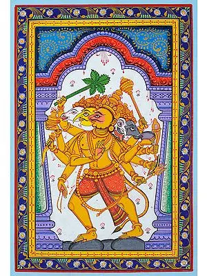 Five Headed Hanuman as Eleventh Rudra