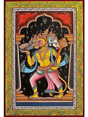Five Headed Hanuman as Eleventh Rudra