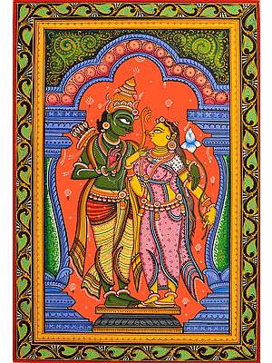 Lord Rama with Sita