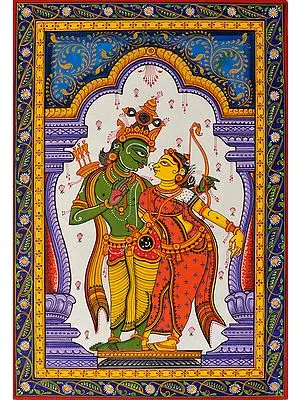 Lord Rama with Sita