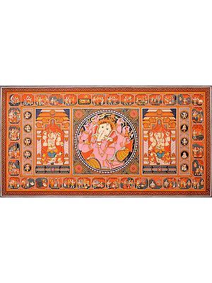 Life-Of-Ganesha Panel
