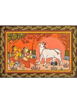 Worshiping The Cow