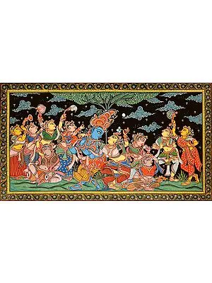 An Evening of Music with Radha-Krishna and Gopis