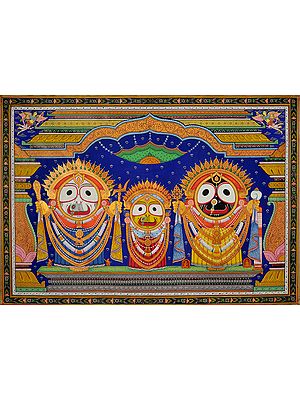 Sri Jagannatha with Padma Shringara