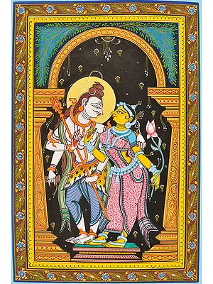 Lord Shiva with Parvati