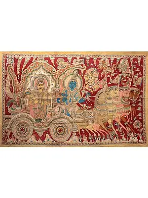 Gita Upadesha, Amidst The Chaos Of The Kurukshetra