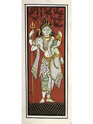 Shiva Parvati in Ardhanarishvara Form