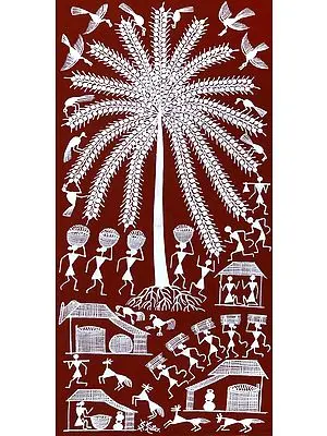 Tree of Life in Warli Village