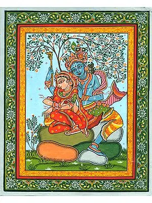 Radha Krishna in Nidhivan, The Garden of Love
