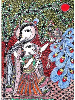 Divine Lovers Besotted By A Peacock