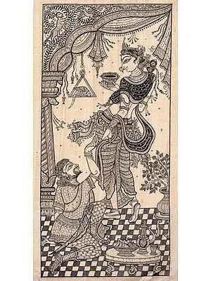 Lord Kamadeva And Rati, The Twin Deities Presiding Over Passion
