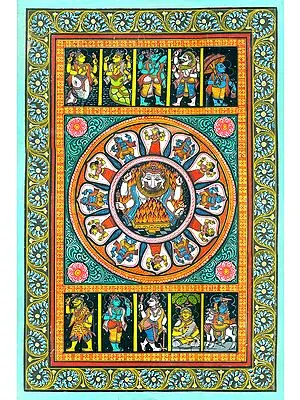 Dashavatar of Lord Narayana (Vishnu)