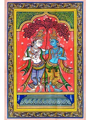 Harmonious Brothers, Krishna And Balarama