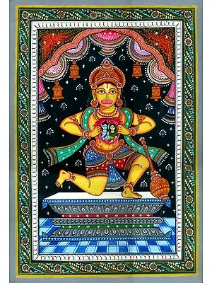 The Powerful Gaze Of Bhakta Hanuman
