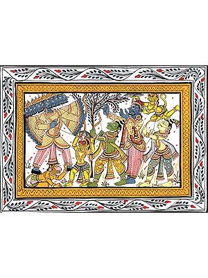 Rama in Battle with Ravana