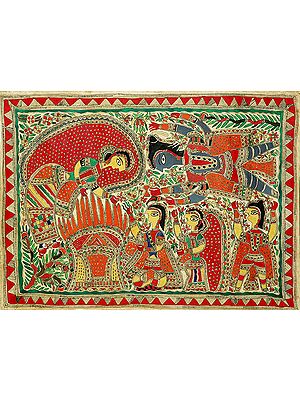 Sati's self Immolation