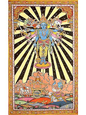 The Cosmic Form of Krishna (Vishvarupa from the Bhagavad Gita)