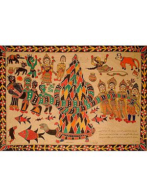 The Legend of Samudra-Manthana